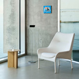 HAY Slit Coffee Table by a chair