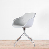 HAY AAC 220 Swivel Chair, Polished Base / Upholstered Seat | Re-Lived