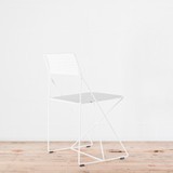 HAY X-Line Chalk White Outdoor Chair | Re-Lived