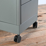 HAY New Order 3 Drawer Mobile Storage Trolley B Army - Re-Lived