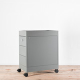 HAY New Order 3 Drawer Mobile Storage Trolley B Army - Re-Lived