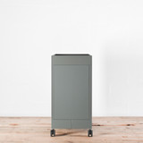 HAY New Order 3 Drawer Mobile Storage Trolley B Army - Re-Lived