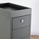 HAY New Order 3 Drawer Mobile Storage Trolley B Army - Re-Lived