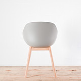 HAY AAC 212 Oak Wood Base / Leather Upholstered Seat | Re-Lived