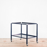 HAY Arcs Low Trolley Steel Blue  - Re-Lived