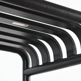 HAY Palissade Stool - Anthracite Powder Coated Steel | Re-Lived