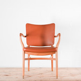 Carl Hansen VLA61 Monarch Chair - Leather| Re-Lived