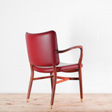 Carl Hansen VLA61 Monarch Chair - Thor Leather| Re-Lived