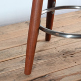 Carl Hansen CH58 68cm High Bar Chair - Brown Leather| Re-Lived