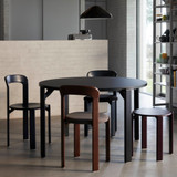 HAY Rey Dining Table with chairs in a kitchen