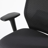 Vitra ID Mesh Office Chair Black Mesh / Grey Seat - Re-Lived