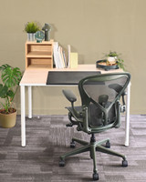 Herman Miller Aeron Jasper office set up