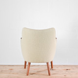 Carl Hansen CH71 Lounge Chair - Baru Fabric | Re-Lived