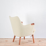 Carl Hansen CH71 Lounge Chair - Baru Fabric | Re-Lived