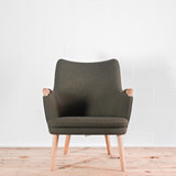 Carl Hansen CH71 Lounge Chair - Clara Fabric | Re-Lived