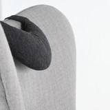 Carl Hansen CH78 Mama Bear Lounge Chair - Fiord Fabric | Re-Lived