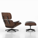 Vitra Eames Lounge Chair Dark Walnut