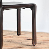 Cassina Cab 412 Brown Leather Chair | Re-Lived
