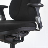 RH 3 Office Chair with Arms and Polished Base |Re-Lived