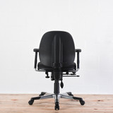 RH 3 Office Chair with Arms and Polished Base |Re-Lived