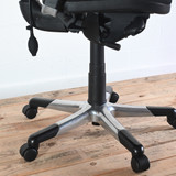RH 3 Office Chair with Arms and Polished Base |Re-Lived