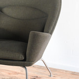 Carl Hansen CH468 Oculus Lounge Chair - Clara Fabric | Re-Lived