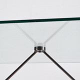 Elite Clear Glass Coffee Table - Re-Lived