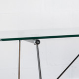 Elite Clear Glass Coffee Table - Re-Lived
