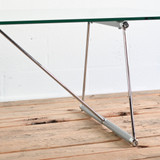 Elite Clear Glass Coffee Table - Re-Lived