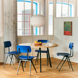 HAY Result Chairs around a table