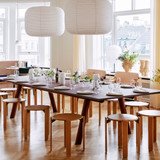 HAY Rey Stools at a dining table