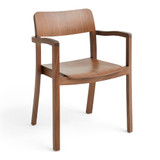 HAY Pastis Dining Chair with arms in Lacquered Walnut