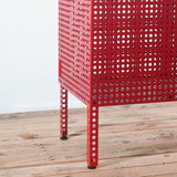 HAY Perforated Cabinet Floor Small - Wine Red | Re-Lived