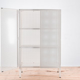 HAY Perforated Cabinet Floor Large - Eggshell White | Re-Lived