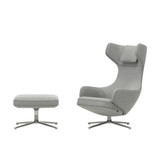 Vitra Grand Repos Lounge Chair in Fabric white sweep