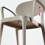 Alma Amy Stacking Chair - Sand - Re-Lived
