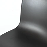 Vitra HAL Sledge Chair with Basic Dark Shell & Chrome Base - Re-Lived