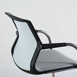 Vitra Unix Meeting Chair - Ice Grey Mesh - Re-Lived