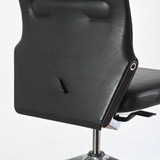 Vitra AC4 Black Leather with NO Arms Office Chair - Re-Lived