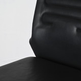 Vitra AC4 Black Leather with NO Arms Office Chair - Re-Lived