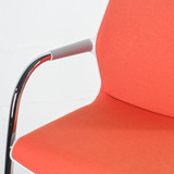 Vitra Unix Meeting Chair - Upholstered in Kvadrat Pro 3 Fabric - Re-Lived