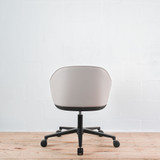 Vitra Softshell Chair with Height Adjustable Seat in Sand Leather - Re-Lived