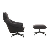 Vitra Bascule High Back Lounge Chair with Ottoman