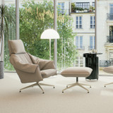 Vitra Bascule High Back Lounge Chair by a window
