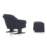 Vitra Bascule Low Back Lounge Chair with bench