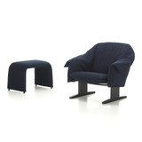 Vitra Bascule Low Back Lounge Chair with bench