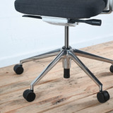 Vitra ID Mesh Soft Grey Frame and Back with Arms Office Chair - Re-Lived