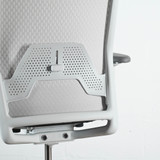 Vitra ID Mesh Soft Grey Frame and Back with Arms Office Chair - Re-Lived