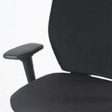 Vitra ID Cloud Black Fabric with Arms Office Chair - Re-Lived