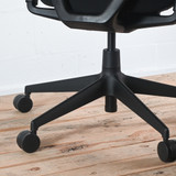 Vitra ACX Light Black Office Chair with Lumbar Support - Re-Lived